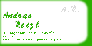 andras meizl business card